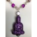 Ketting met paarse boeddha